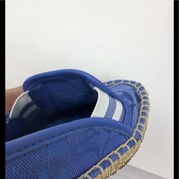 Coach “Jacinta”Espadrilles Blue size 7M - Picture 5 of 8